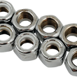 Load image into Gallery viewer, Nuts - Nylon - Chrome - 5/16"-24 DragSpecialties MPB276 - Main Product View