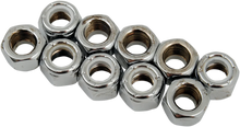Load image into Gallery viewer, Nuts - Nylon - Chrome - 5/16"-24 DragSpecialties MPB276 - Main Product View