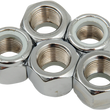 Load image into Gallery viewer, Nuts - Nylon - Chrome - 5/8"-18 DragSpecialties MPB281 - Main Product View