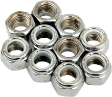 Load image into Gallery viewer, Nuts - Nylon - Chrome - 7/16"-20 DragSpecialties MPB280 - Main Product View