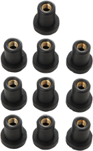 Load image into Gallery viewer, Nuts - Well - 1/4-20 - 10-Pack DragSpecialties 62309 - Main Product View