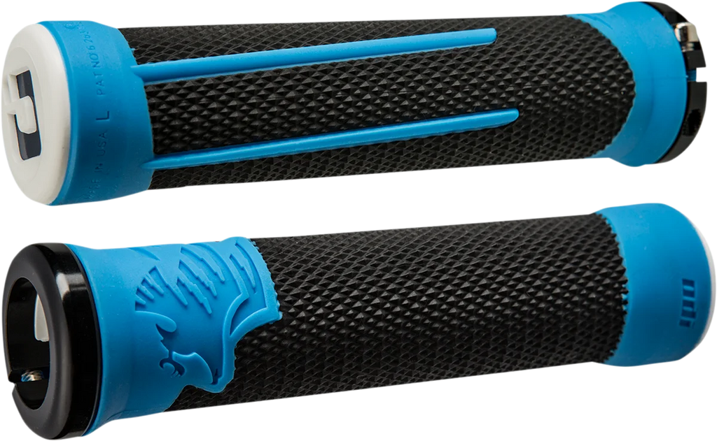 ODI Grips AG-2 MTB Grips - Navy/Blue D35A2BU-B - Main Product View