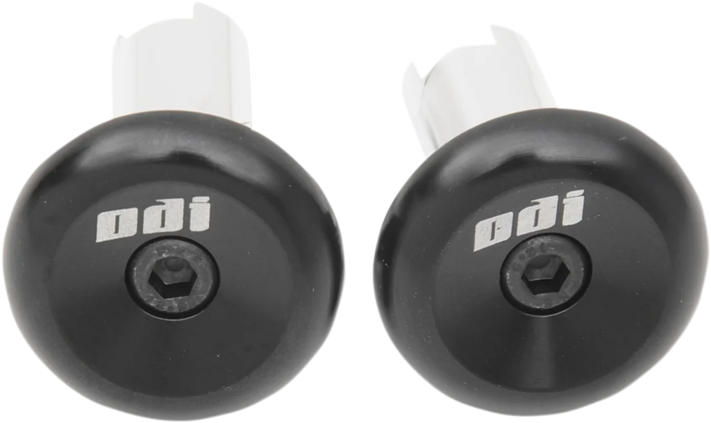 ODI Grips Bar End - Aluminum - Black F71APB - Main Product View