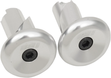 Load image into Gallery viewer, ODI Grips Bar End - Aluminum - Silver F71APS - Main Product View