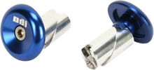 Load image into Gallery viewer, ODI Grips Bar End - Aluminum - Watercraft - Blue L71APU - Main Product View