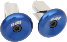 Load image into Gallery viewer, ODI Grips Bar End - Aluminum - Watercraft - Silver L71APS - Side View