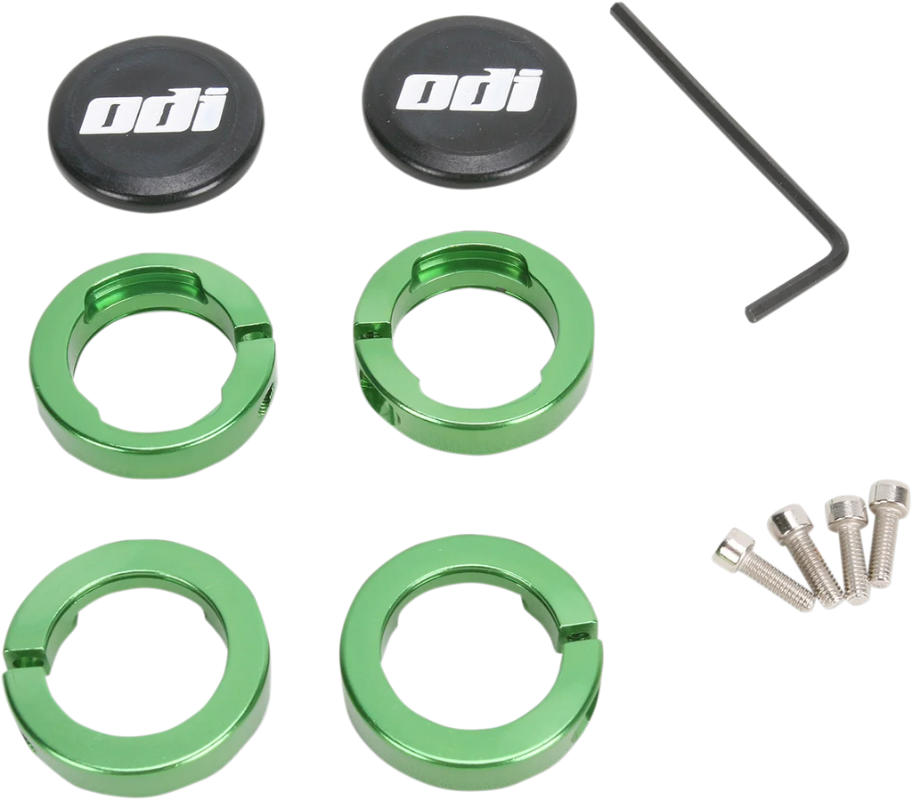 ODI Grips Clamps - Lock Jaw - Black D70LJB - Side View