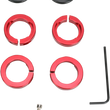 Load image into Gallery viewer, ODI Grips Clamps - Lock Jaw - Red D70LJR - Main Product View