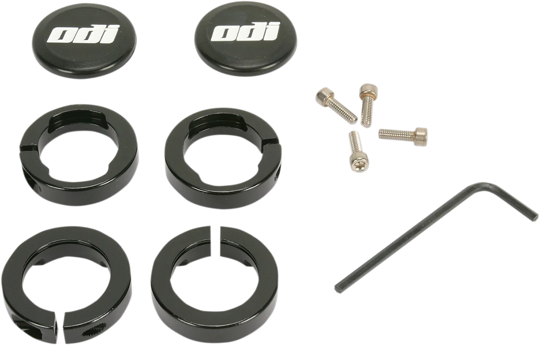 ODI Grips Clamps - Lock Jaw - Red D70LJR - Detail View