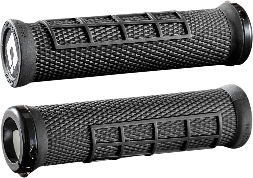 ODI Grips Elite Flow MTB Grips - Black/Black D33EFB-B - Main Product View