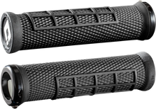 Load image into Gallery viewer, ODI Grips Elite Flow MTB Grips - Black/Black D33EFB-B - Main Product View
