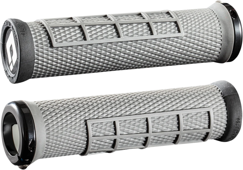 ODI Grips Elite Flow MTB Grips - Graphite/Black D33EFH-B - Main Product View