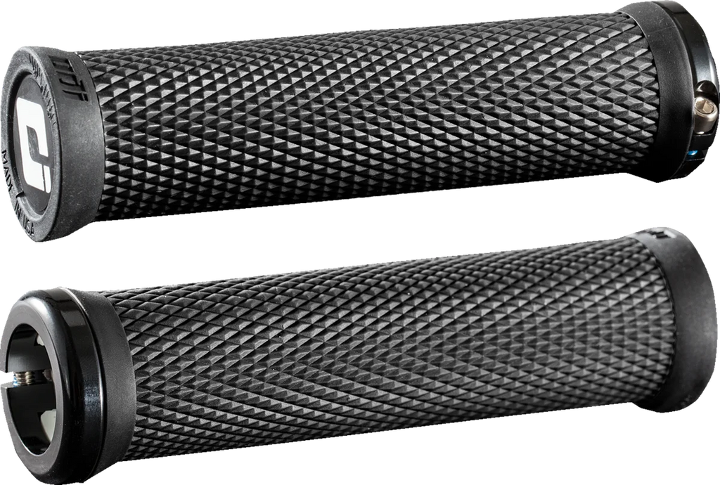 ODI Grips Elite Motion v2.1 Grips - Lock-on - Mint D33MTMN-B - Side View