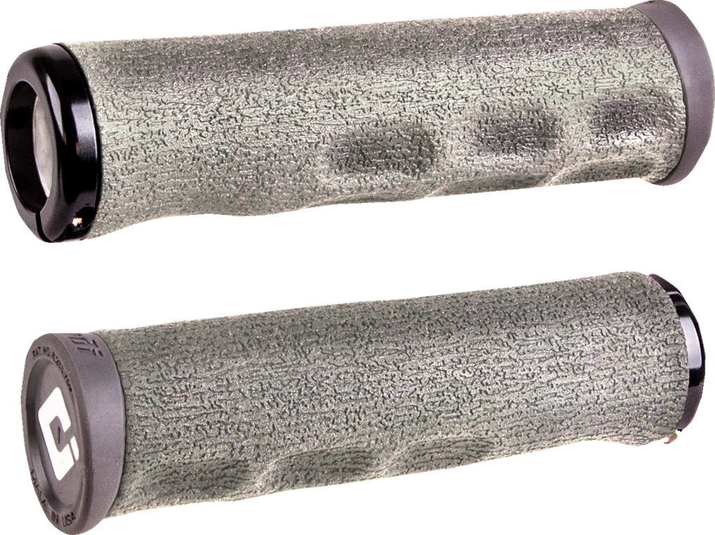 ODI Grips F-1 Series v2.1 Grips - Lock-on - Tinker Juarez Signature Dread Lock - Graphite D36DLH-B - Main Product View