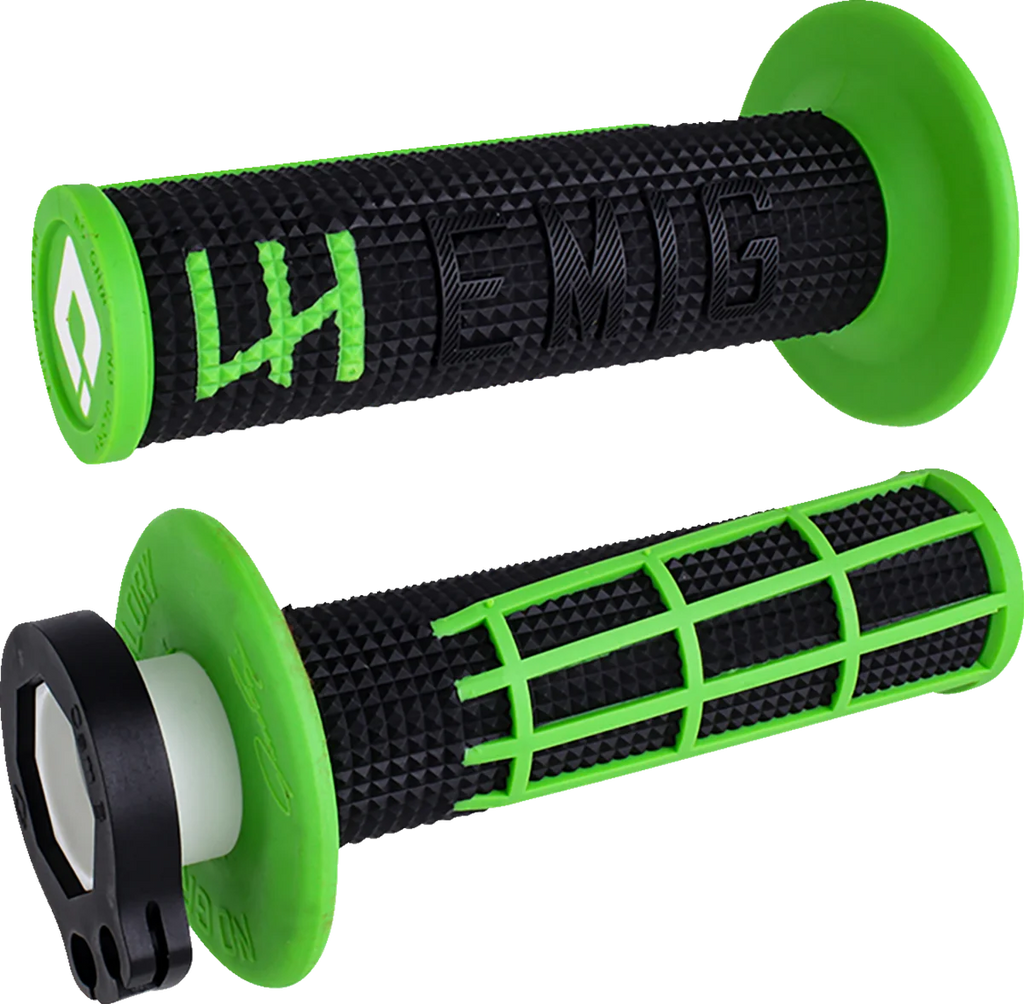 ODI Grips Grips - Emig 2.0 - Black/Green H36E2BN - Main Product View