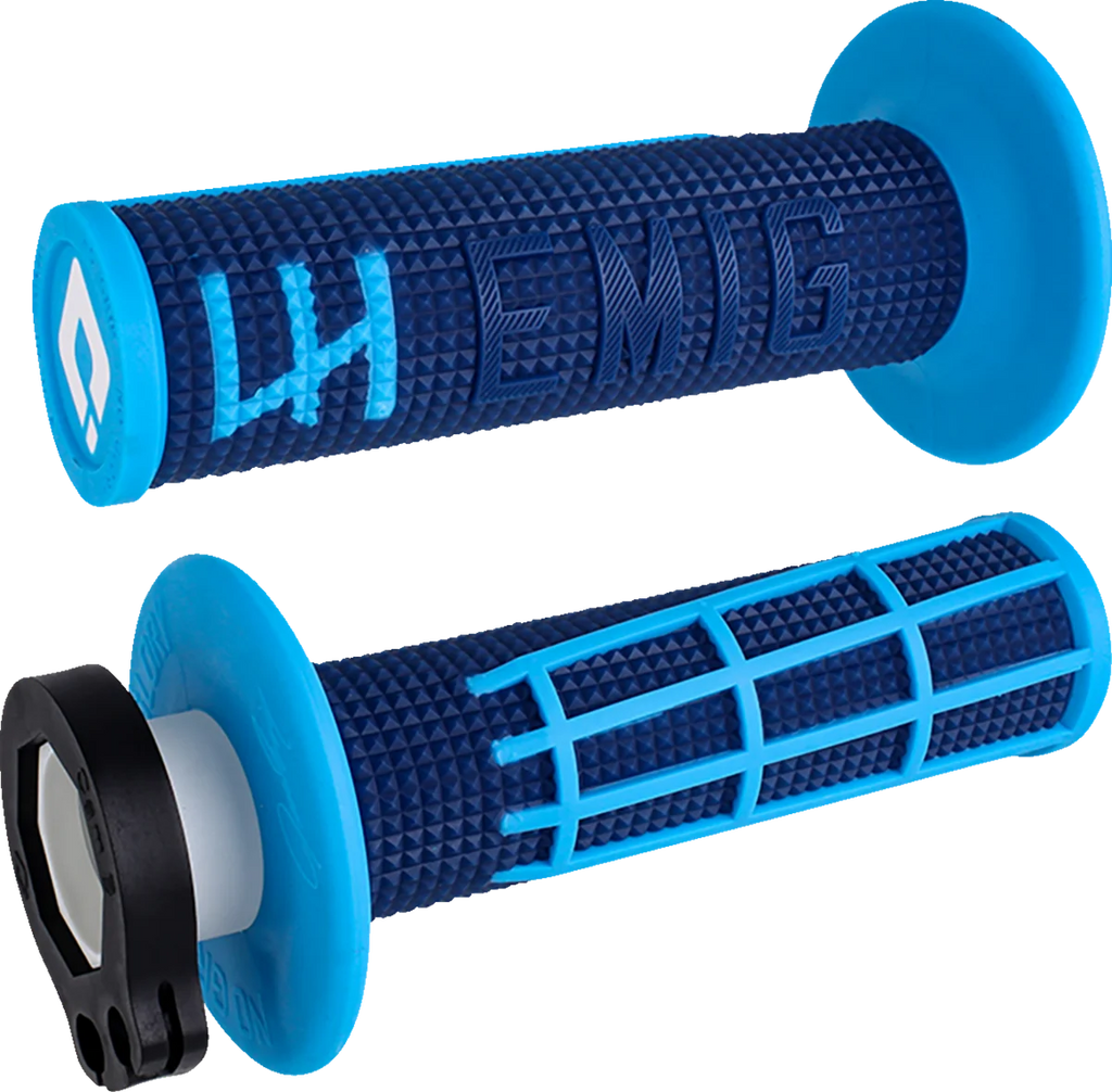 ODI Grips Grips - Emig 2.0 - Navy/Cyan H36E2DU - Main Product View