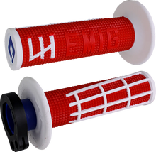 Load image into Gallery viewer, ODI Grips Grips - Emig 2.0 - Red/White H36E2RW - Main Product View