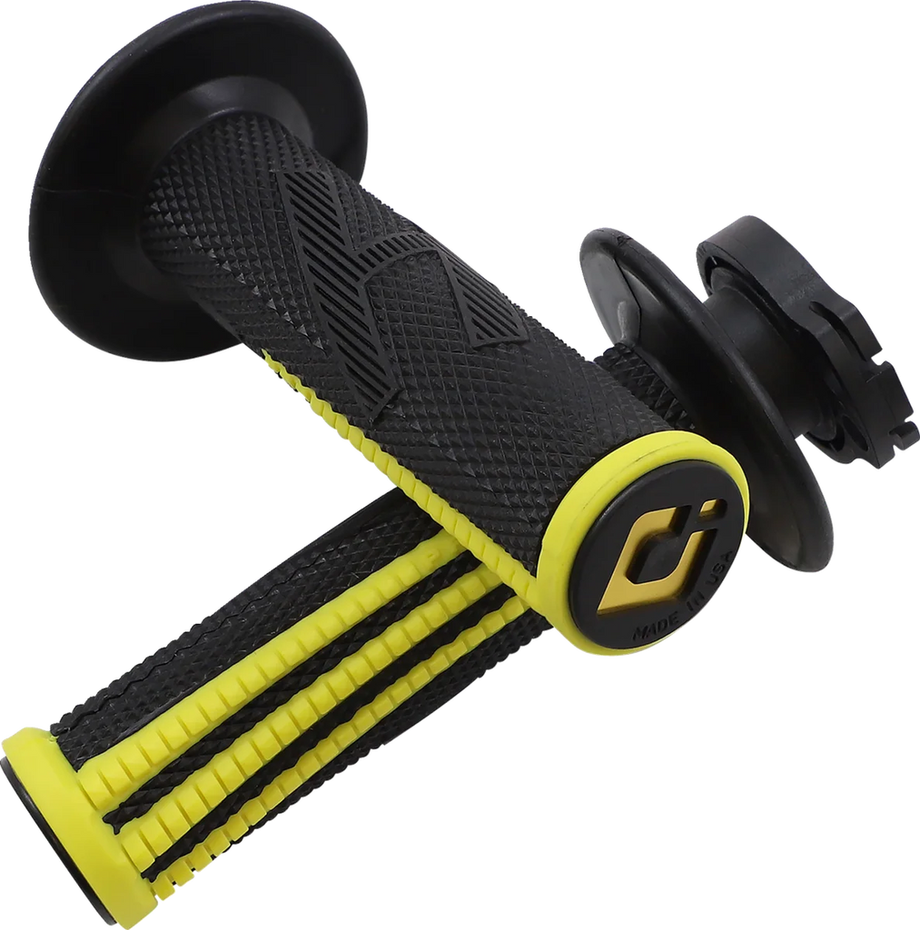 ODI Grips Grips - Emig - Pro - V2 - Black/Yellow H36EPBY - Main Product View