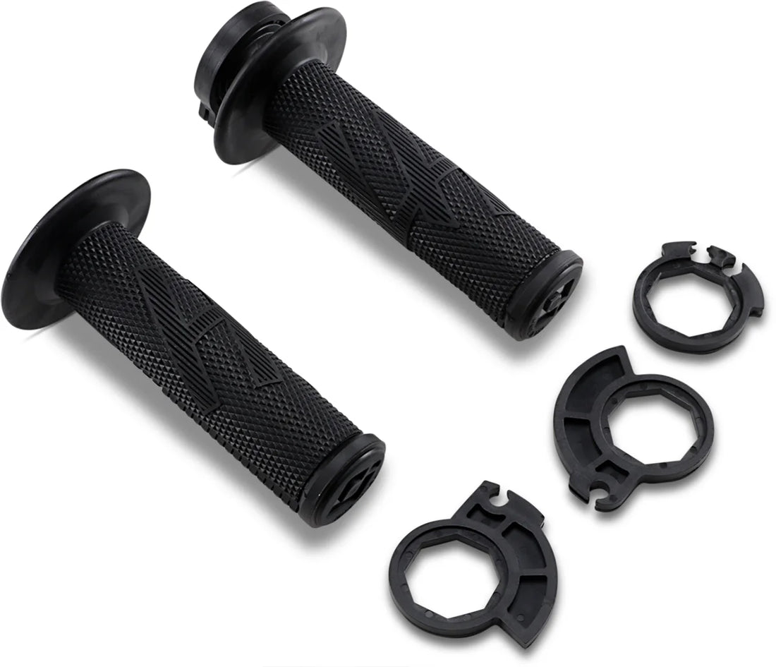 ODI Grips Grips - Emig - Pro - V2 - Blackout H36EPBB - Side View
