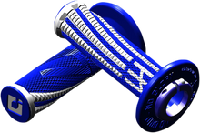 Load image into Gallery viewer, ODI Grips Grips - Emig - Pro - V2 - Blue/White H36EPUW - Main Product View