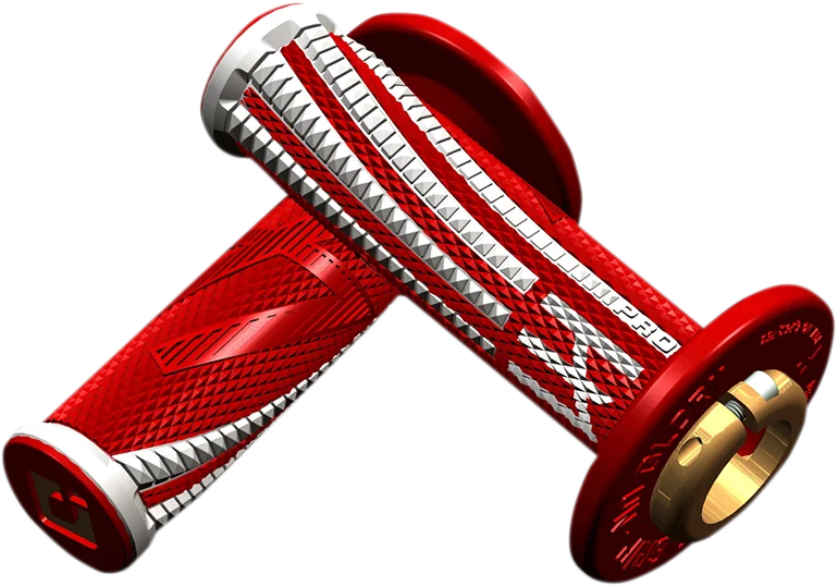 ODI Grips Grips - Emig - Pro - V2 - Red/White H36EPRW - Main Product View