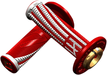 Load image into Gallery viewer, ODI Grips Grips - Emig - Pro - V2 - Red/White H36EPRW - Main Product View