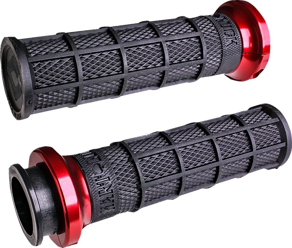 ODI Grips Grips - Hart Luck - Black/Red V31ITW-BB-R - Main Product View