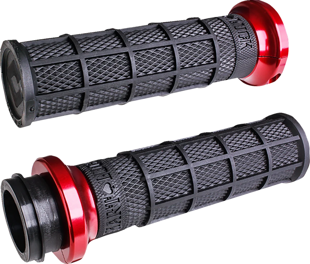 ODI Grips Grips - Hart Luck - Cable - Black/Red V31HCW-BB-R - Main Product View