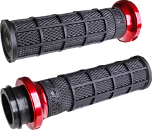 Load image into Gallery viewer, ODI Grips Grips - Hart Luck - Cable - Black/Red V31HCW-BB-R - Main Product View