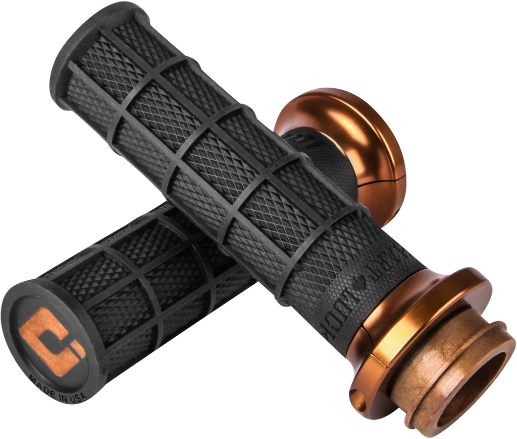 ODI Grips Grips - Hart Luck - TBW - Black/Bronze V31HTW-BZ-Z - Main Product View