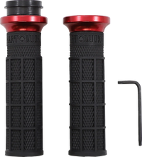 Load image into Gallery viewer, ODI Grips Grips - Hart Luck - TBW - Black/Red V31HTW-BB-R - Main Product View