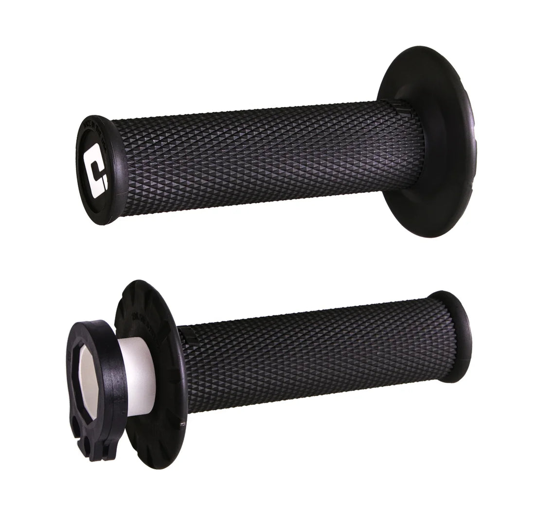 ODI Grips Grips - Lock-On - No Waffle - Black H36NWB - Side View