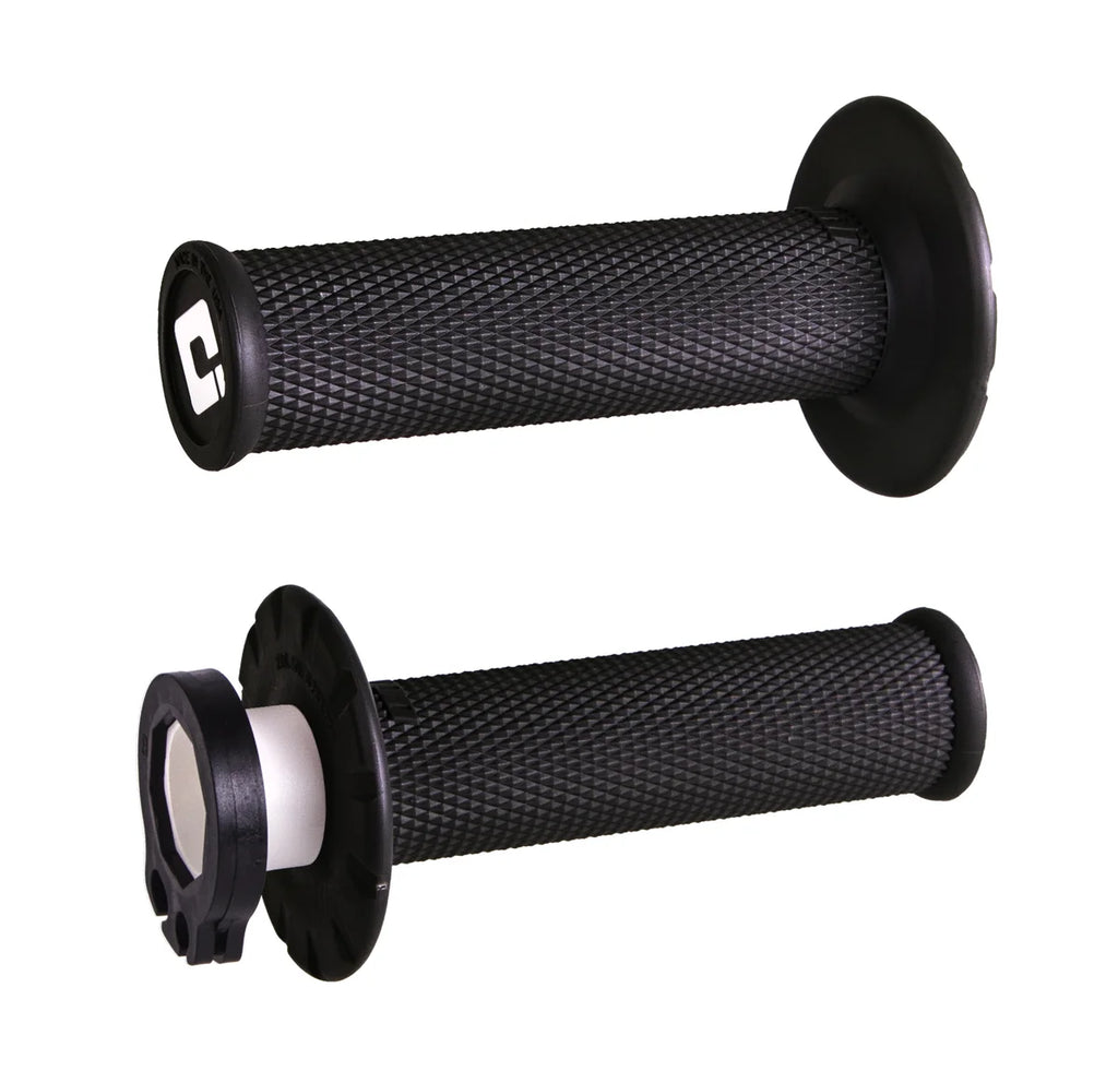ODI Grips Grips - Lock-On - No Waffle - Black H36NWB - Side View
