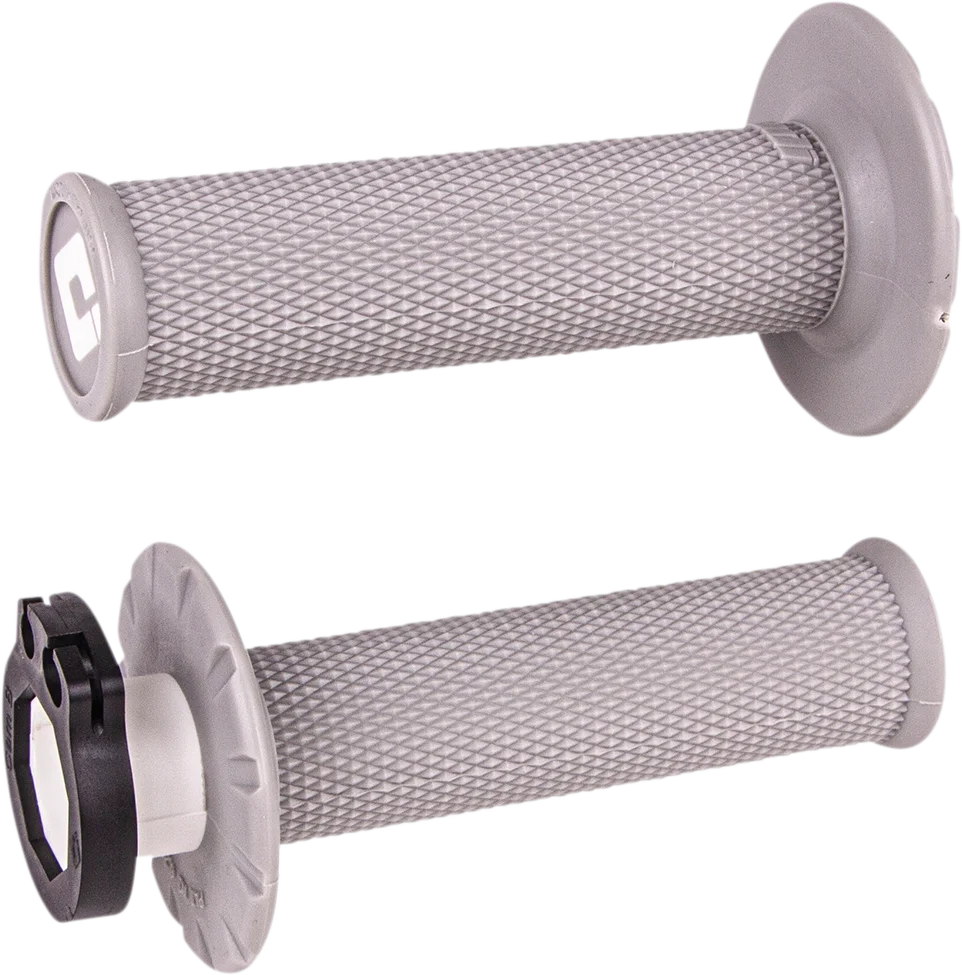 ODI Grips Grips - Lock-On - No Waffle - Gray H36NWG - Main Product View
