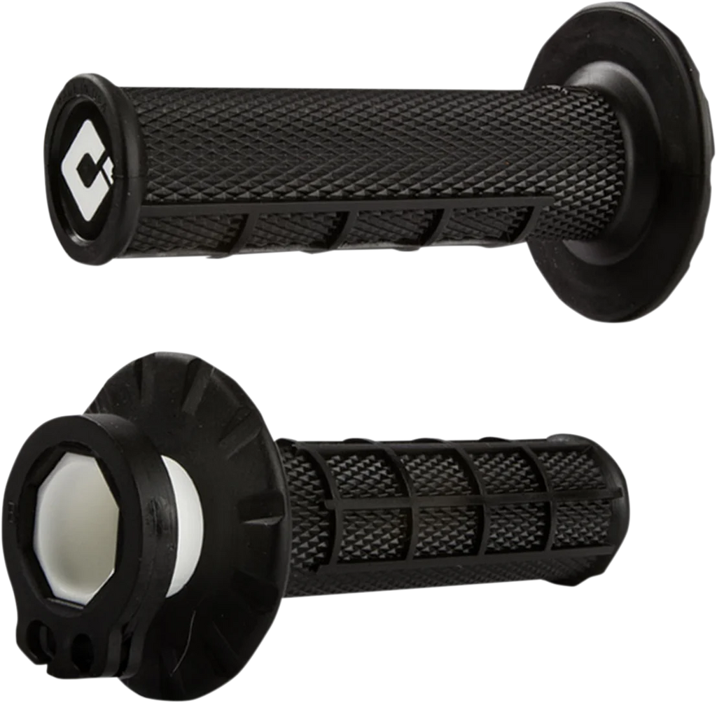 ODI Grips Grips - MX - Half Waffle - Black H36HWB - Main Product View