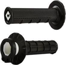 Load image into Gallery viewer, ODI Grips Grips - MX - Half Waffle - Black H36HWB - Main Product View