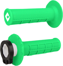 Load image into Gallery viewer, ODI Grips Grips - MX - Half Waffle - Fluorescent Green H36HWN - Main Product View