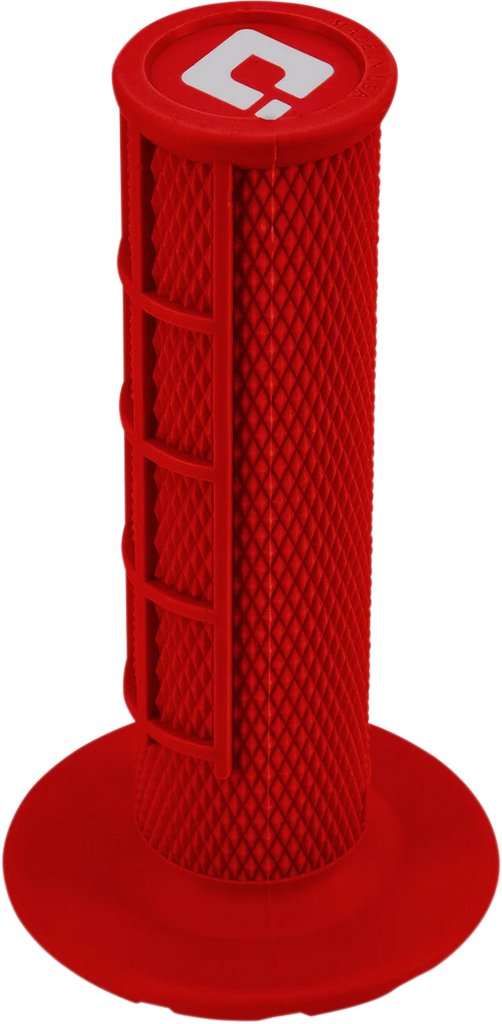 ODI Grips Grips - MX - Half Waffle - Fluorescent Yellow H36HWY - Detail View
