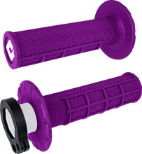 Load image into Gallery viewer, ODI Grips Grips - MX - Half Waffle - Purple H36HWPR - Main Product View