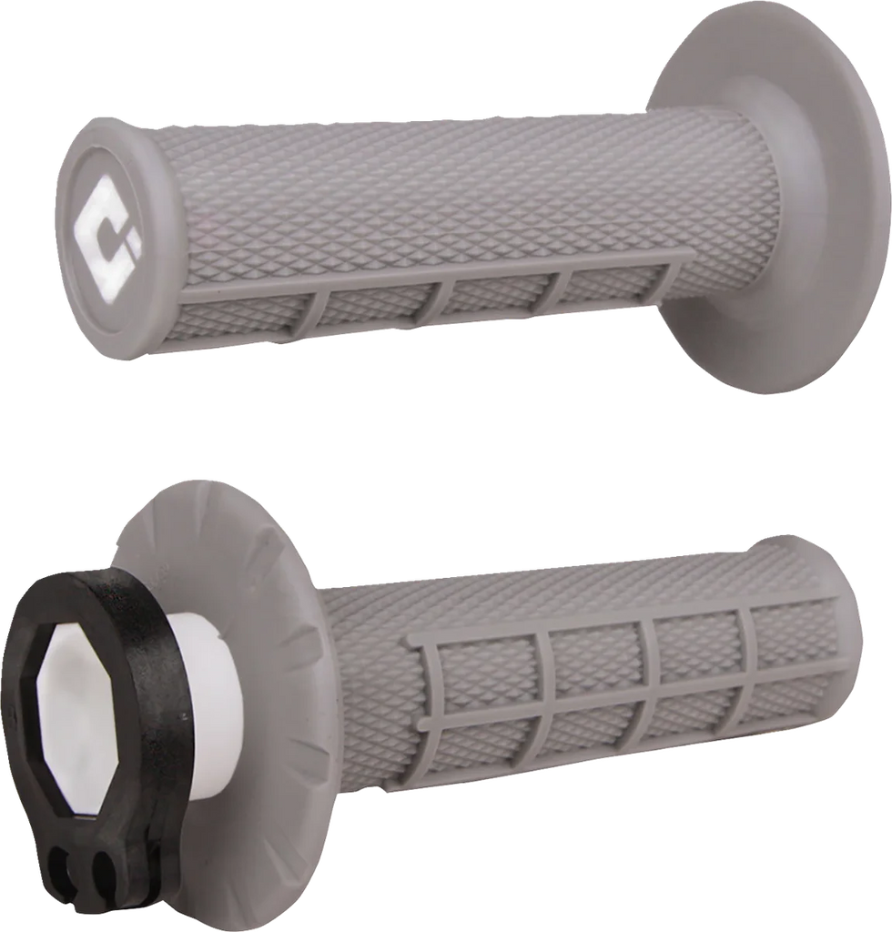 ODI Grips Grips - MX - Half Waffle - Soft Gray H36HWG - Main Product View