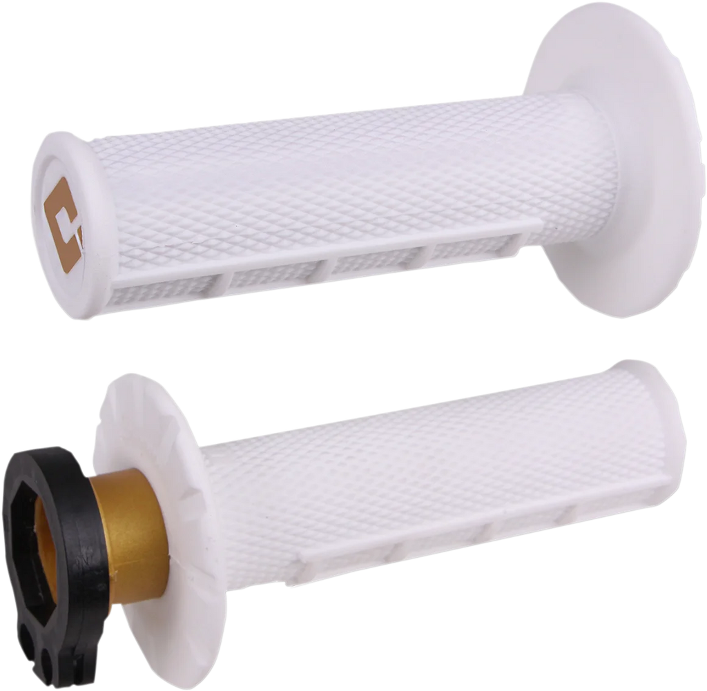ODI Grips Grips - MX - Half Waffle - White H36HWW - Main Product View