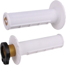 Load image into Gallery viewer, ODI Grips Grips - MX - Half Waffle - White H36HWW - Main Product View