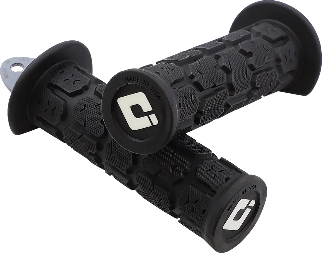 ODI Grips Grips - Rogue - ATV/PWC - Black/Blue J33RGB-U - Side View