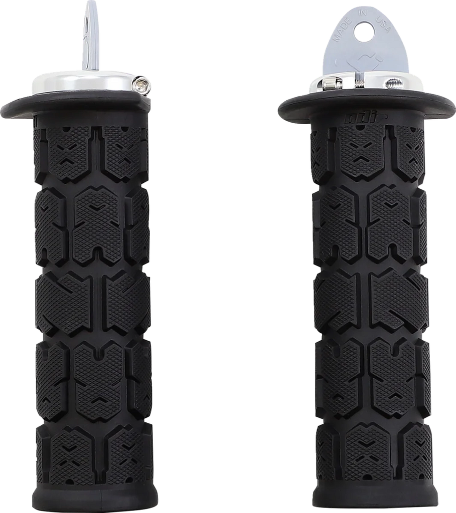 ODI Grips Grips - Rogue - ATV/PWC - Black/Silver J33RGB-S - Main Product View