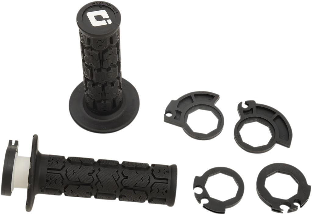 ODI Grips Grips - Rogue - MX - Lock-On - Gray H36RGG - Side View