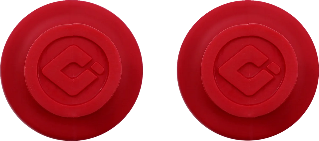 ODI Grips Grips - Rogue - MX - Single Ply - Red H03RGR - Back View