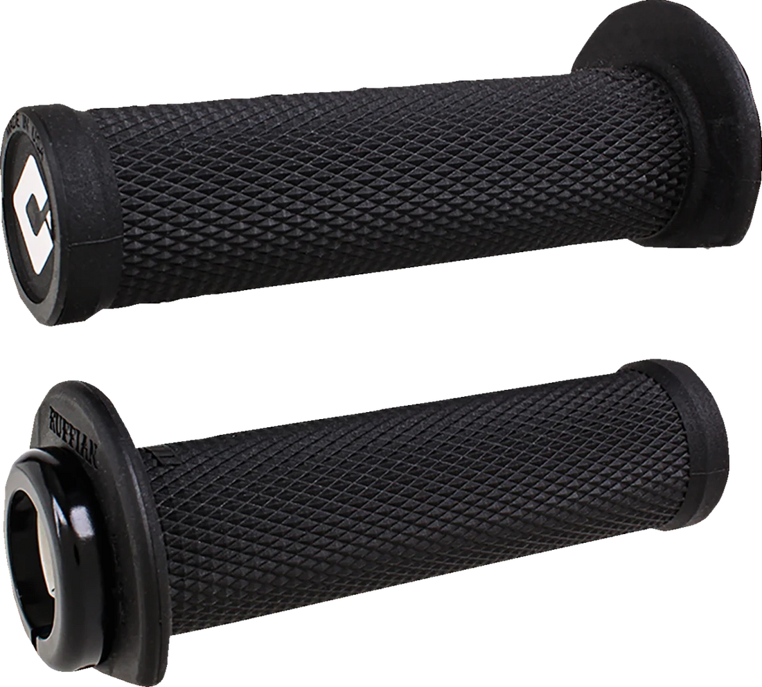 ODI Grips Grips - Ruffian - ATV/PWC - Bright Red/Red J33RFR-R - Side View