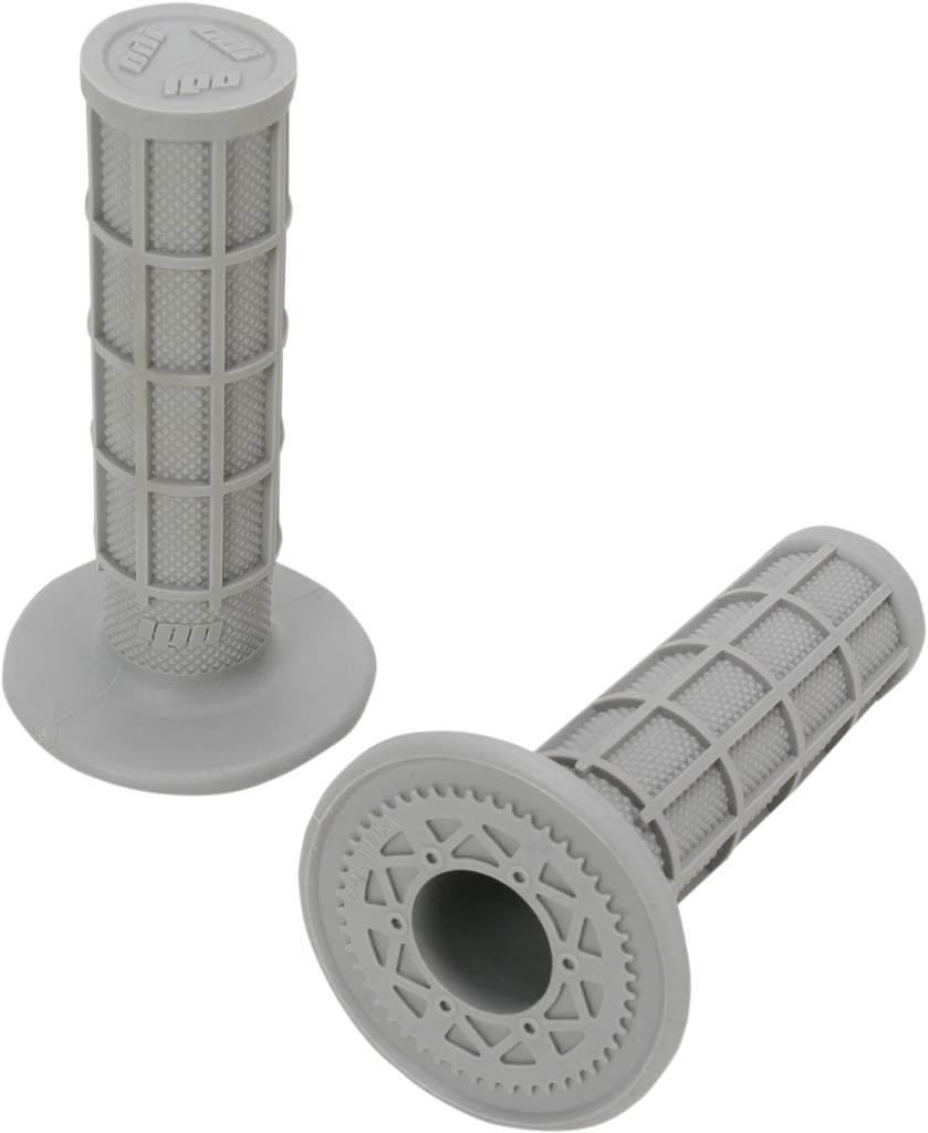 ODI Grips Grips - Ruffian - Full-Waffle - White H02RFSW - Side View