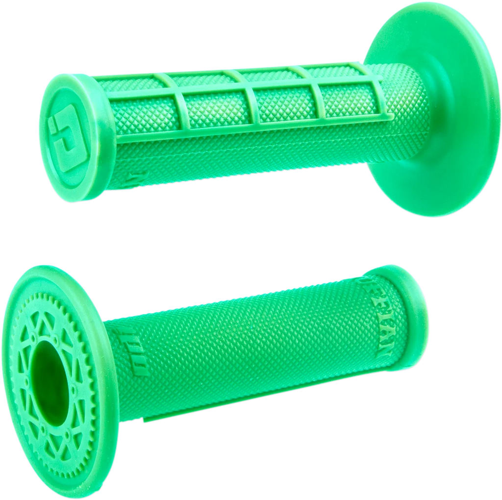 ODI Grips Grips - Ruffian - Half Waffle - Fluorescent Green H01RFFN - Main Product View
