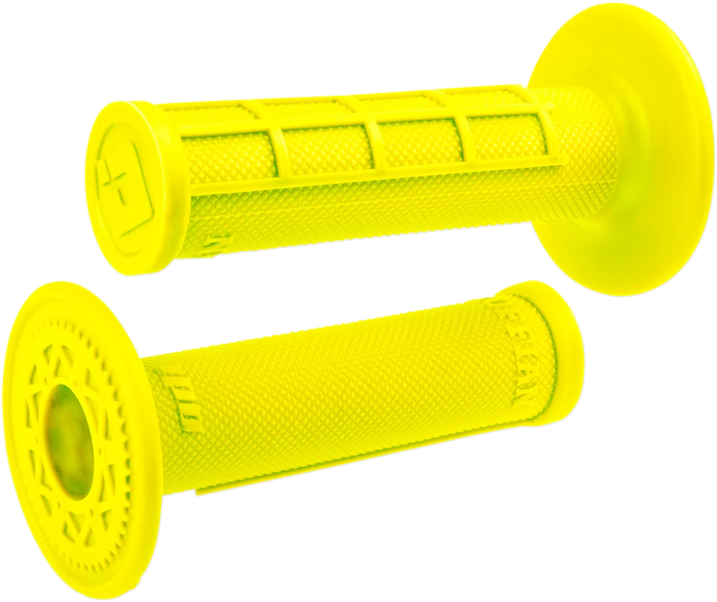 ODI Grips Grips - Ruffian - Half Waffle - Fluorescent Yellow H01RFFY - Main Product View